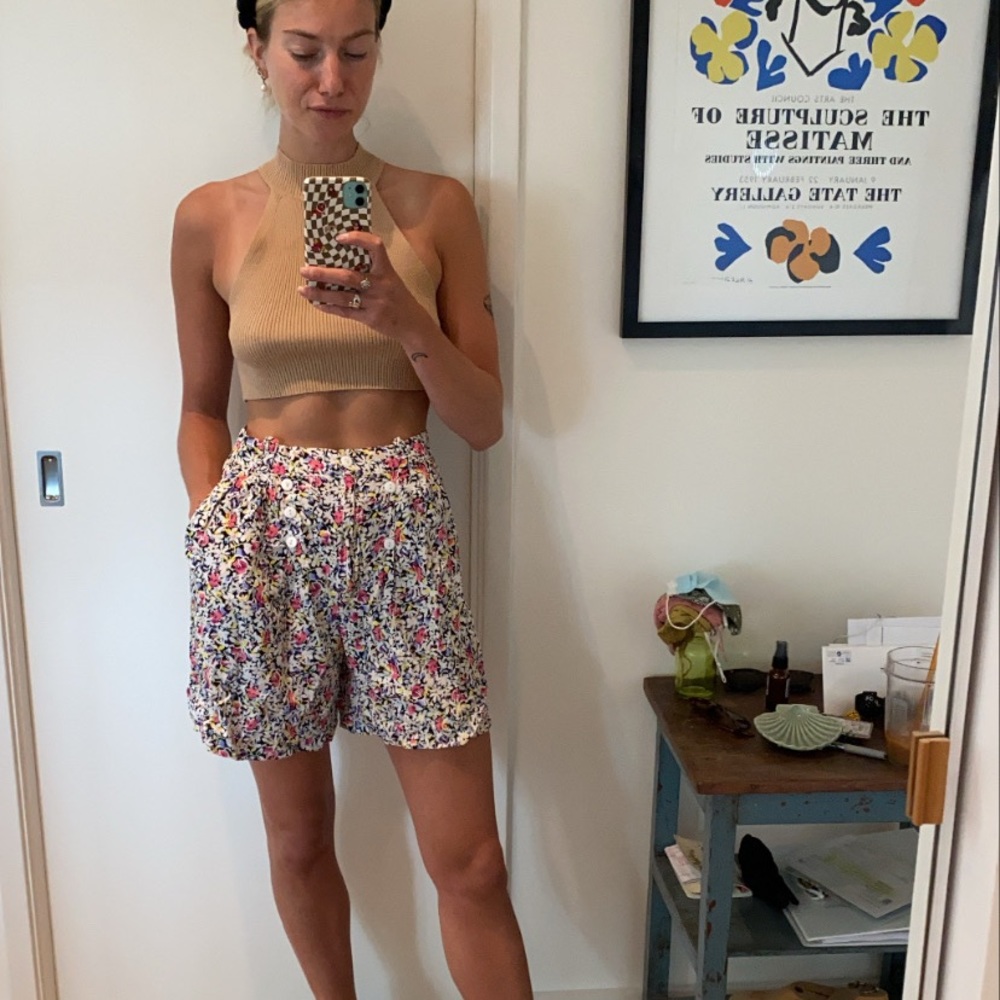 Vintage Floral Shorts